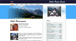 Desktop Screenshot of hotel-maier.com
