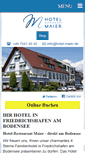 Mobile Screenshot of hotel-maier.de